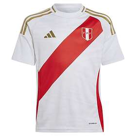 Adidas Peru 23/24 Junior Short Sleeve T-shirt Home Vit 11-12 Years