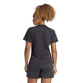 Adidas Tiro24 Sweat Short Sleeve T-shirt Svart S Regular Kvinna