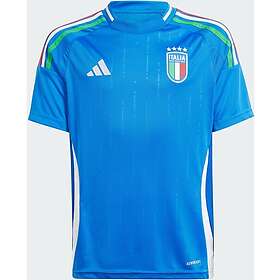 Adidas Italy 23/24 Junior Short Sleeve T-shirt Home Blå 15-16 Years