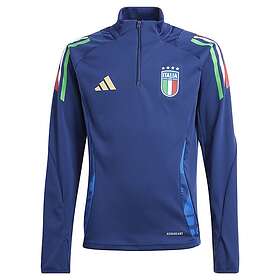 Adidas Italy 23/24 Junior Half Zip Sweatshirt Training Blå 11-12 Years