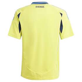 Adidas Sweden 23/24 Junior Short Sleeve T-shirt Home Gul 7-8 Years