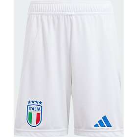 Adidas Italy 23/24 Junior Shorts Home Vit 11-12 Years