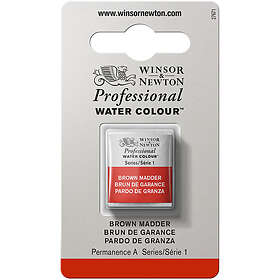 Winsor & Newton Professional akvarellfärg halvkopp Brown Madder 056