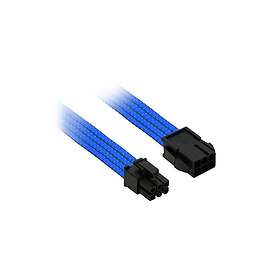 Nanoxia Single Sleeve förlängningskabel till ström 6 pin PCIe-ström till 6 pin PCIe-ström 30 cm