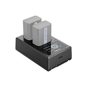SmallRig 4081 Batteriladdare för NP-FW50 batterier