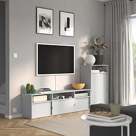 IKEA SPIKSMED tv-möbel, kombination 215x32x96 cm