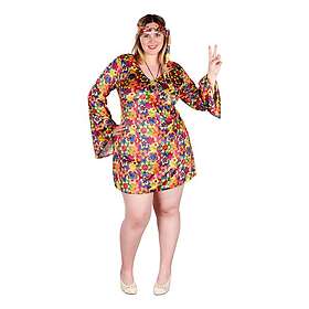 Fancy Dress Warehouse Hippie Plus-size Maskeraddräkt XX-Large