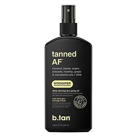 b.tan Tanned AF Intensifier Deep Tanning Dry Spray Oil 236ml