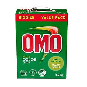 OMO Pluss Color Vaskepulver 3,7kg