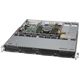 Supermicro Server Geh 1U/2x400W/4x3.5" 813MF2TQC4-R407CB CSE-813MF2TQC4-R407CB