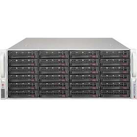Supermicro 4U SC846B SAS3 24 Drive JBOD w/Single Expander600W PSW CSE-846BE1C-R609JBOD