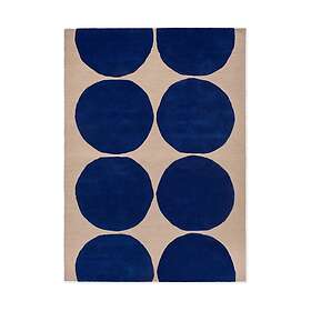 Marimekko Isot Kivet ullmatta Blue, 170x240 cm