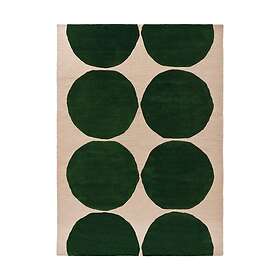 Marimekko Isot Kivet ullmatta Green, 250x350 cm