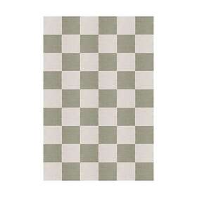 Layered Chess ullmatta Sage, 180x270 cm