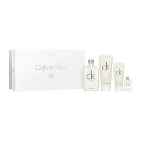 Calvin Klein one Parfymset (200ml edt, mini, 200ml parfymerad kroppslotion, 100ml duschgel)