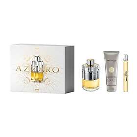 Azzaro Wanted Parfymset (100ml edt, 10ml edt, 75ml Hair and Body Shower Gel)