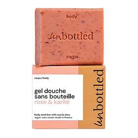 Unbottled Body Wash Bar with Rose & Shea 110g