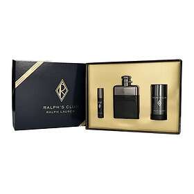 Ralph Lauren 's Club Parfum Parfymset (100ml parfym spray, 10ml parfym spray, 75ml deodorant)
