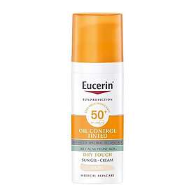 Eucerin Sun Oil Control Tinted Dry Touch Gel Cream SPF 50+ 50ml