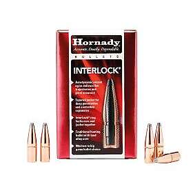 Hornady Interlock Rifle Bullets 338 Cal (.338) 225gr SP-RP 100/Box