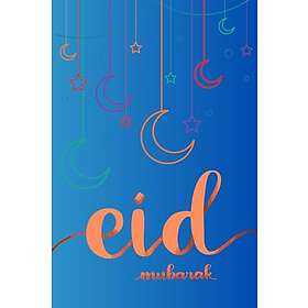 Happy Eid Mubarak notebook 120 lined pages