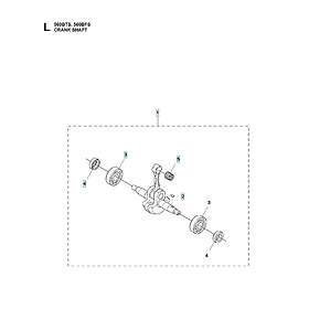 Husqvarna Vevaxel Lövblås 360BT & 560BTS/BFS