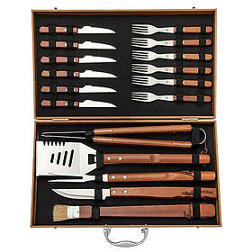 Maestro Home Set 18 de (MR-1012) Couverts barbecue dans un Coffret Accessoires pour