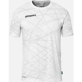 Uhlsport Prediction Short Sleeve T-shirt Vit 3XL Man