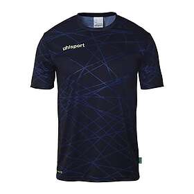 Uhlsport Prediction Short Sleeve T-shirt Blå S Man