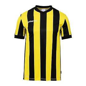 Uhlsport Retro Stripe Short Sleeve T-shirt Gul 140 cm Pojke
