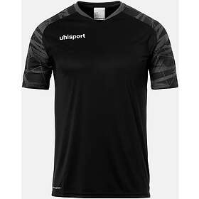 Uhlsport Goal 25 Short Sleeve T-shirt Svart 164 cm Man
