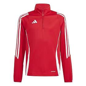 Adidas Tiro24 Half Zip Sweatshirt Röd 15-16 Years Pojke