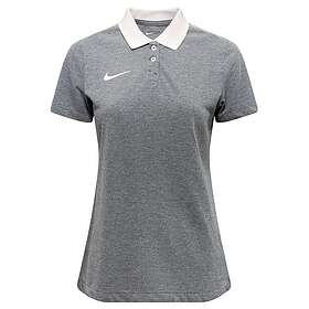 Nike Dri Fit Park Short Sleeve Polo Grå L Kvinna