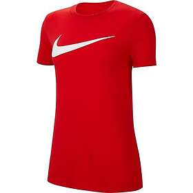 Nike Dri Fit Park Short Sleeve T-shirt Röd XS Kvinna