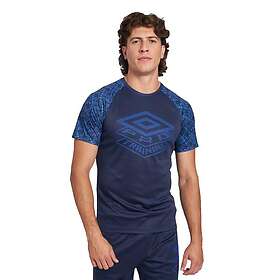 Umbro Pro Training Active Graphic Short Sleeve T-shirt Blå S Man
