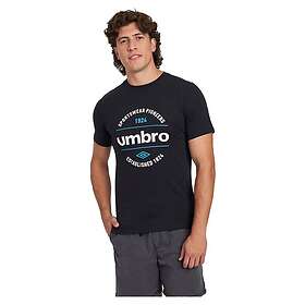 Umbro Circular Graphic Short Sleeve T-shirt Svart M Man