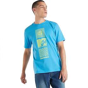 Umbro X Mtv Graphic Short Sleeve T-shirt Blå L Man