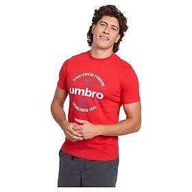 Umbro Circular Graphic Short Sleeve T-shirt Röd S Man