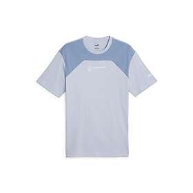 Puma Mcfc Football Culture Short Sleeve T-shirt Blå M Man