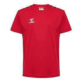 Hummel Authentic Pl Short Sleeve T-shirt Röd 10 Years Pojke