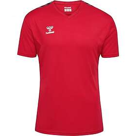 Hummel Authentic Pl Short Sleeve T-shirt Röd L Man