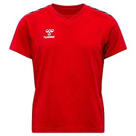 Hummel Authentic Pl Short Sleeve T-shirt Röd 12 Years Pojke