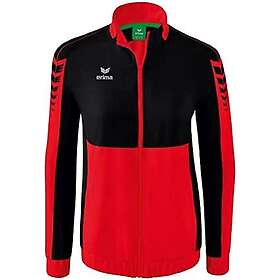 Erima Six Wings Presentation Full Zip Sweatshirt Röd 34 Kvinna