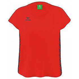 Erima Essential Team Short Sleeve T-shirt Röd 34 Kvinna