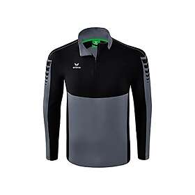 Erima Six Wings Training Half Zip Long Sleeve T-shirt Grå 128 cm Pojke