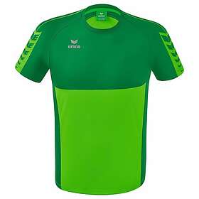 Erima Six Wings Short Sleeve T-shirt Grönt 140 cm Pojke