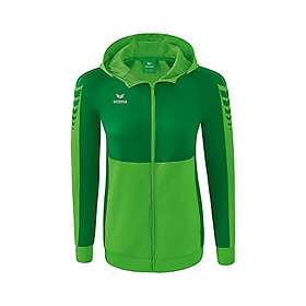 Erima Six Wings Training Full Zip Sweatshirt Grönt 36 Kvinna
