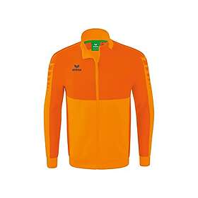 Erima Six Wings Worker Full Zip Sweatshirt Orange 128 cm Pojke