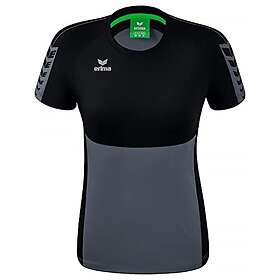 Erima Six Wings Short Sleeve T-shirt Svart 40 Kvinna