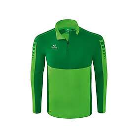 Erima Six Wings Training Half Zip Long Sleeve T-shirt Grönt 140 cm Pojke